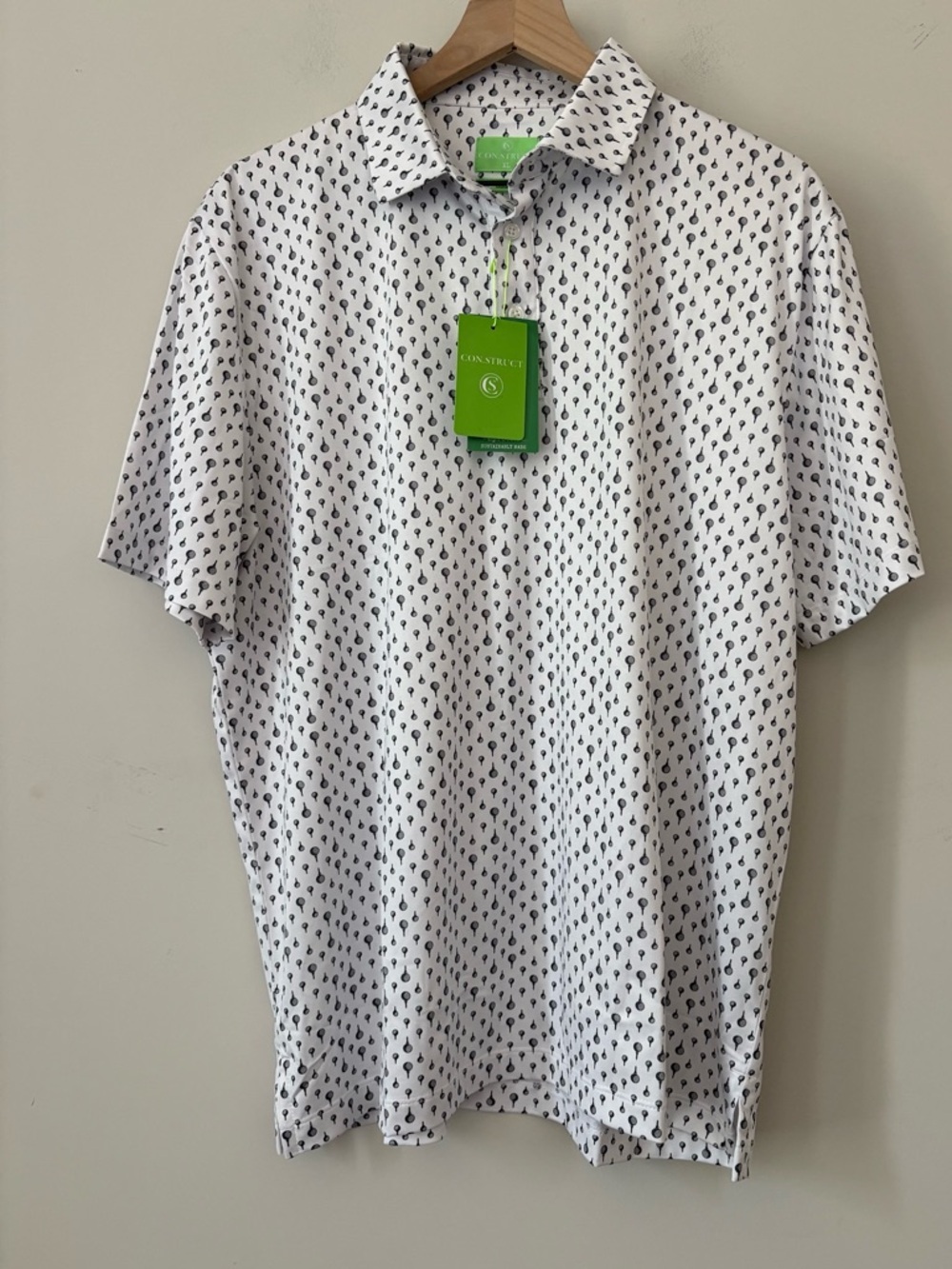 NWT Con.Struct Performance Golf Polo - Picture 2 of 9